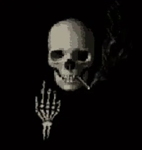 💀 Стикер «Skeleton» для Telegram