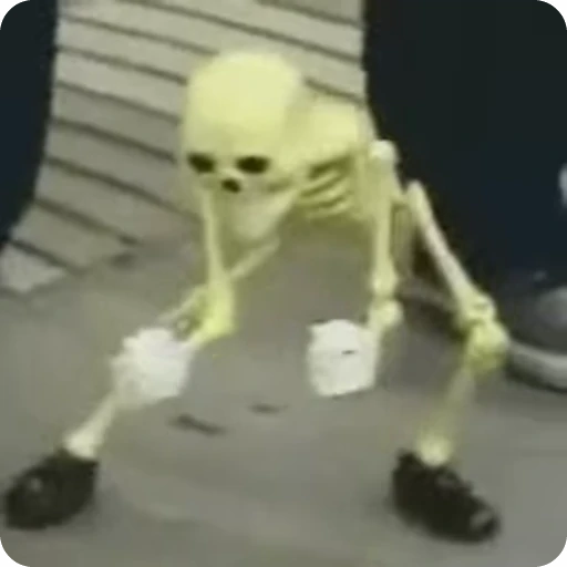 💀 Стикер «Skeleton» для Telegram