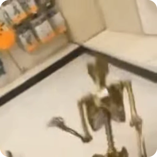 💀 Стикер «Skeleton» для Telegram