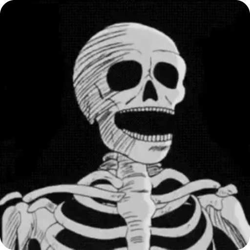💀 Стикер «Skeleton» для Telegram