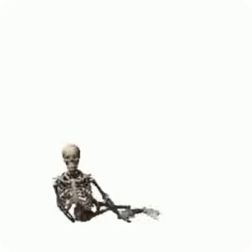 💀 Стикер «Skeleton» для Telegram