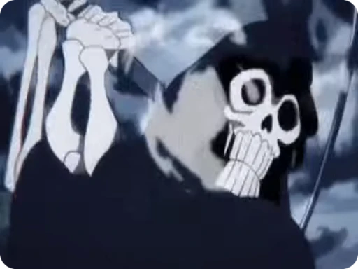 💀 Стикер «Skeleton» для Telegram