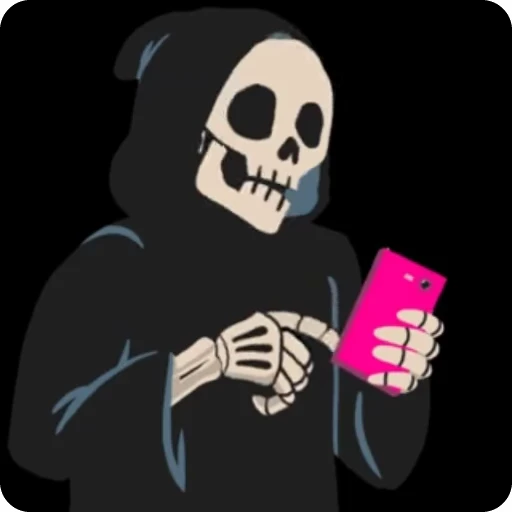 💀 Стикер «Skeleton» для Telegram