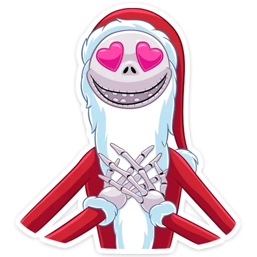 😍 Стикер «Джек Скеллингтон» для Telegram