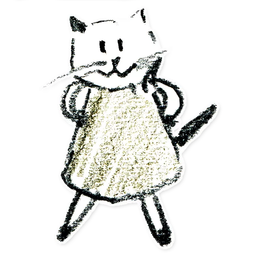 😜 Стикер «Sketch cats» для Telegram