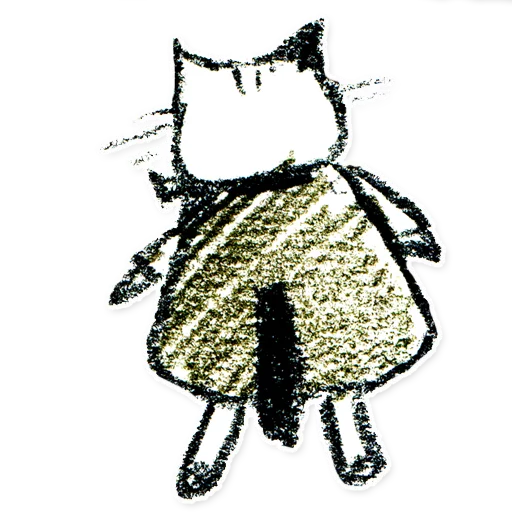 😕 Стикер «Sketch cats» для Telegram