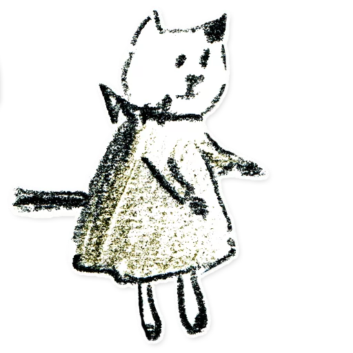 😞 Стикер «Sketch cats» для Telegram