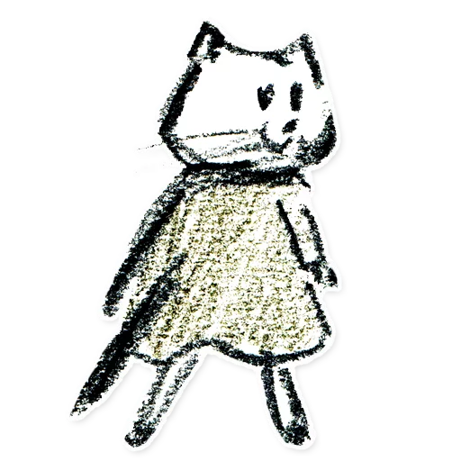 😝 Стикер «Sketch cats» для Telegram