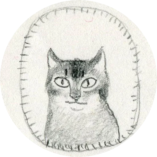 🕶 Стикер «Sketch cats» для Telegram