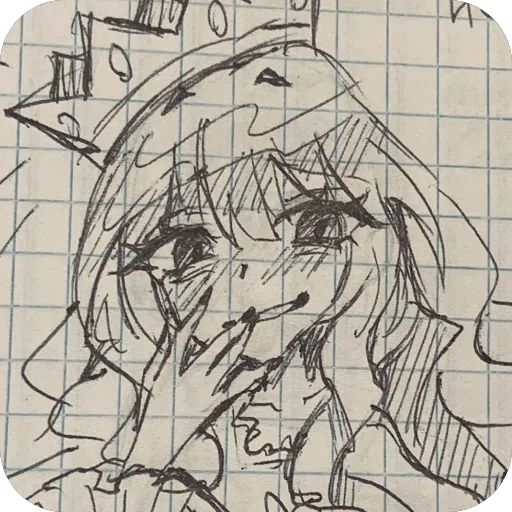 Стикерпак Sketchy rika для Telegram