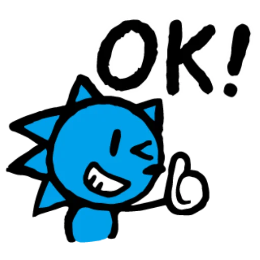 👌 Стикер «Sonic Sketchog UA» для Telegram