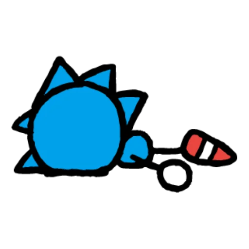 😵 Стикер «Sonic Sketchog UA» для Telegram