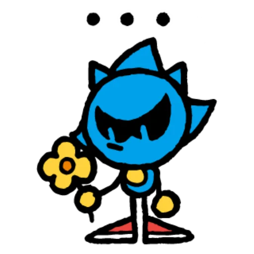 💬 Стикер «Sonic Sketchog UA» для Telegram