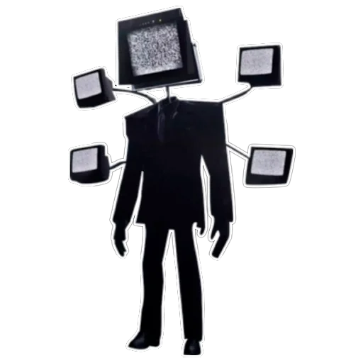 📺 Стикер «Skibidi Toilet Скибиди туалет» для Telegram
