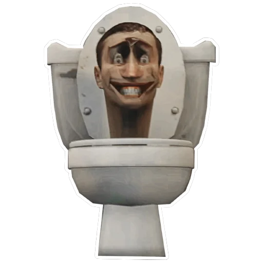 🚽 Стикер «Skibidi Toilet Скибиди туалет» для Telegram