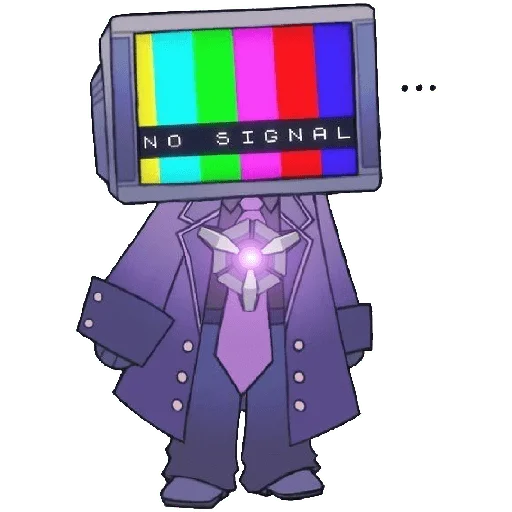 😕 Стикер «Tvman titan» для Telegram