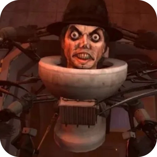 😮 Стикер «Skibidi Toilets» для Telegram