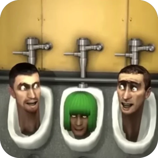 🤨 Стикер «Skibidi Toilets» для Telegram