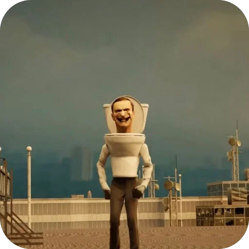 😆 Стикер «Skibidi Toilets» для Telegram