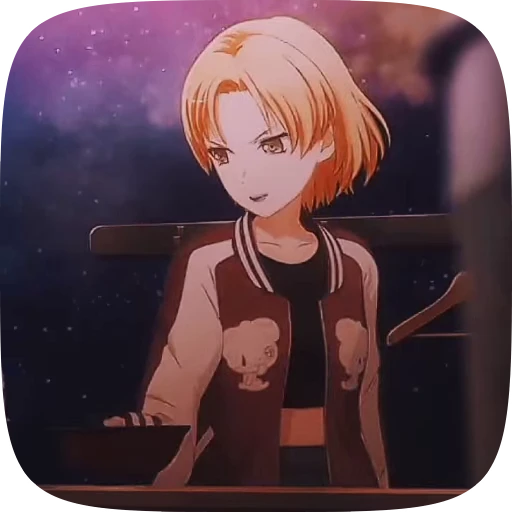 🥁 Стикер «Mikoto Misaka» для Telegram