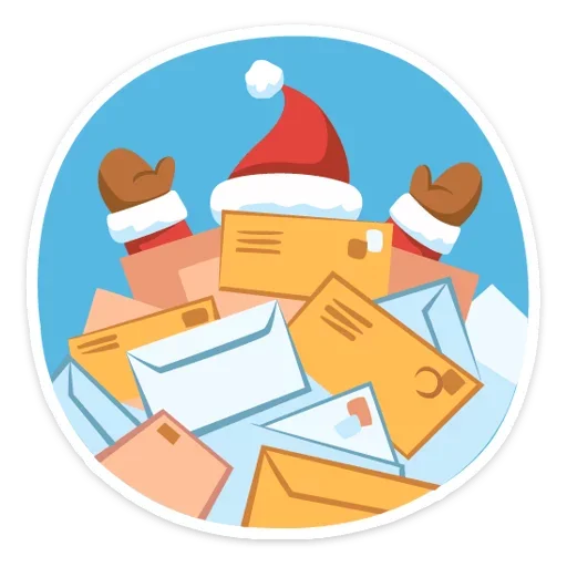 🕛 Стикер «Happy» для Telegram