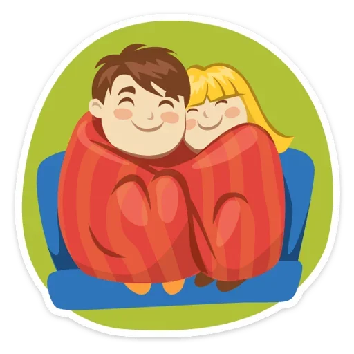 🕛 Стикер «Happy» для Telegram