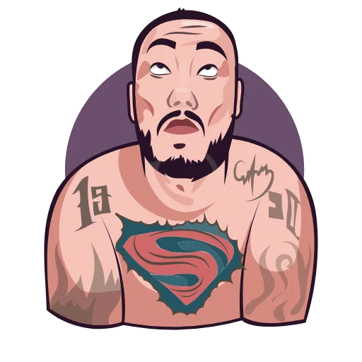 🙄 Стикер «Скриптонит» для Telegram