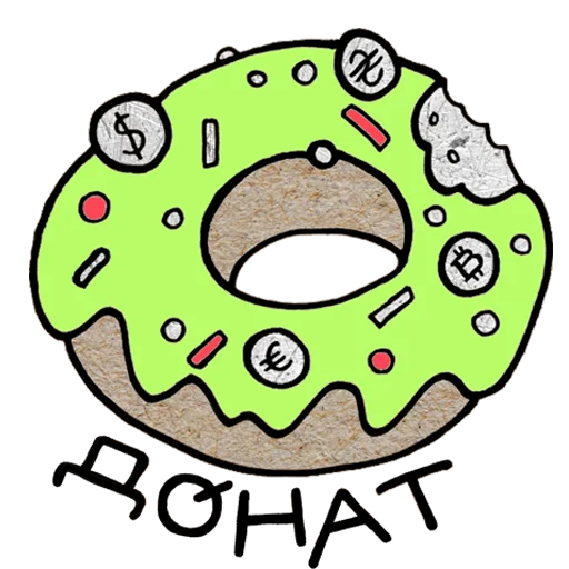 🍩 Стикер «Skrypin.UA» для Telegram