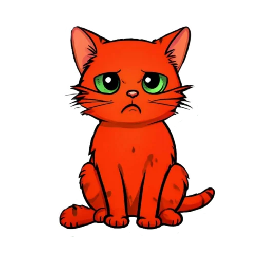 😢 Стикер «Котейка» для Telegram