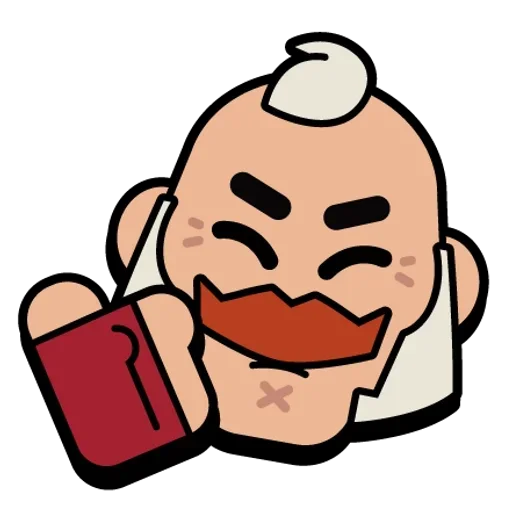 👍 Стикер «Сэм Бронсон» для Telegram