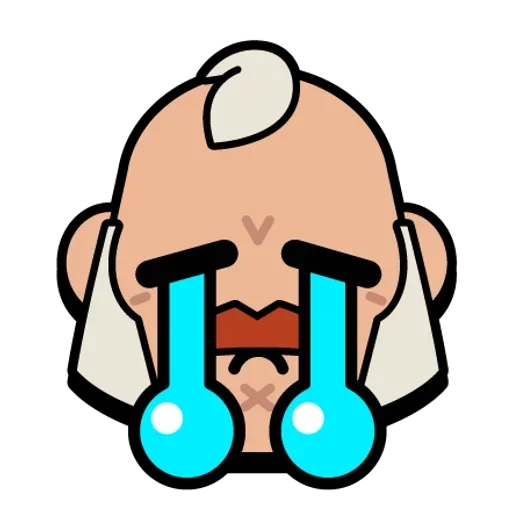 😭 Стикер «Сэм Бронсон» для Telegram