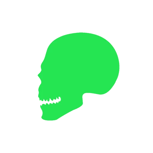 💀 Стикер «Черепа и АРТ» для Telegram