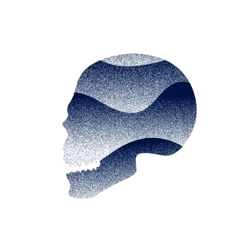 💀 Стикер «Черепа и АРТ» для Telegram