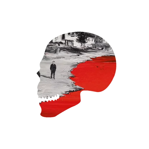 💀 Стикер «Черепа и АРТ» для Telegram