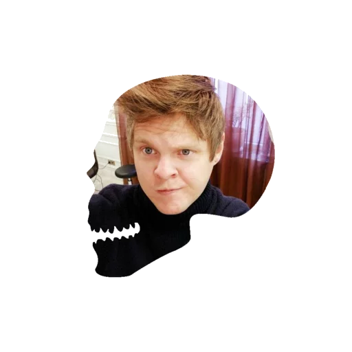 😍 Стикер «Черепа и АРТ» для Telegram