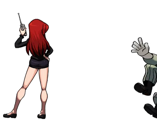 ✖️ Стикер «Skullgirls Gifs» для Telegram