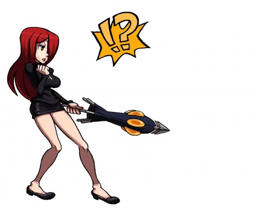 😲 Стикер «Skullgirls Gifs» для Telegram