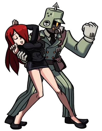 😠 Стикер «Skullgirls Gifs» для Telegram
