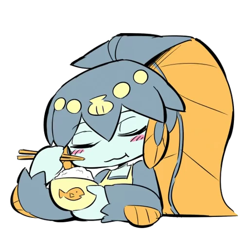 🐟 Стикер «Skullgirls Gifs» для Telegram