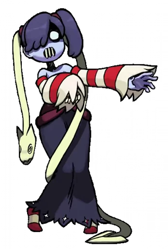 🧟‍♀ Стикер «Skullgirls Gifs» для Telegram