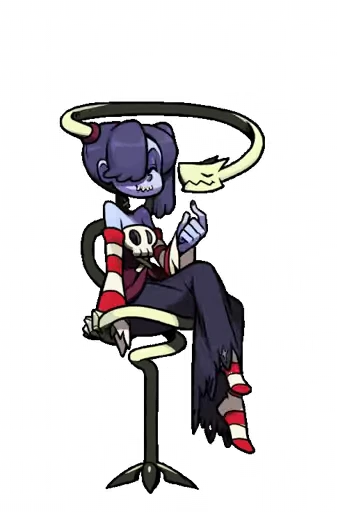 🧟‍♀️ Стикер «Skullgirls Gifs» для Telegram