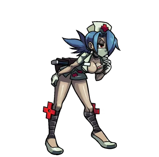 ⛑ Стикер «Skullgirls Gifs» для Telegram