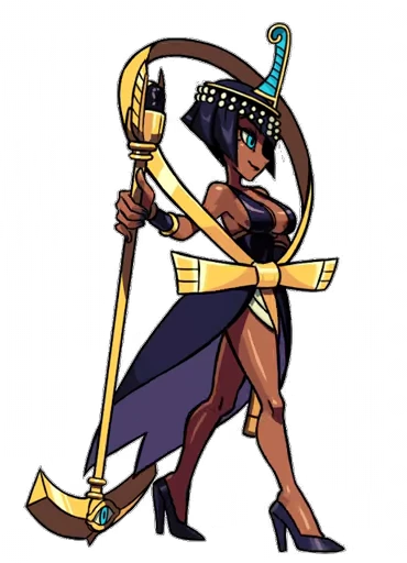 🐈 Стикер «Skullgirls Gifs» для Telegram