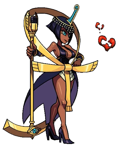 😙 Стикер «Skullgirls Gifs» для Telegram