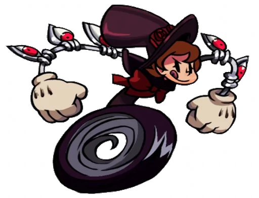 🦚 Стикер «Skullgirls Gifs» для Telegram