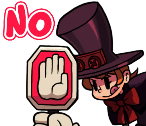 ✋ Стикер «Skullgirls Launch» для Telegram