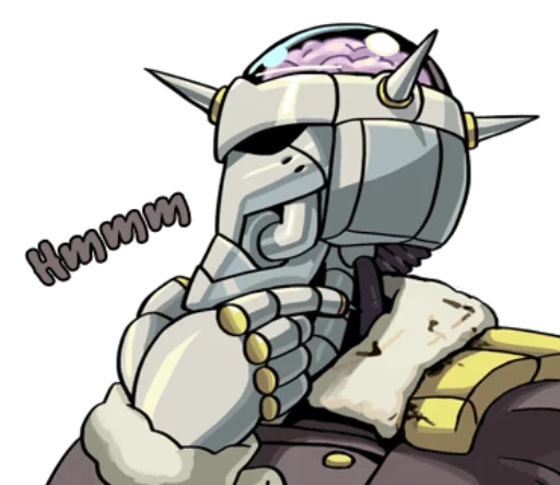 🤔 Стикер «Skullgirls Launch» для Telegram