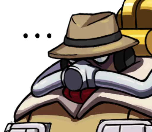 😶 Стикер «Skullgirls Launch» для Telegram