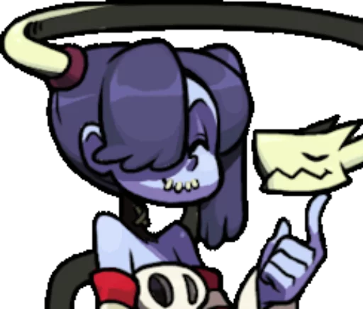 😊 Стикер «Skullgirls Launch» для Telegram
