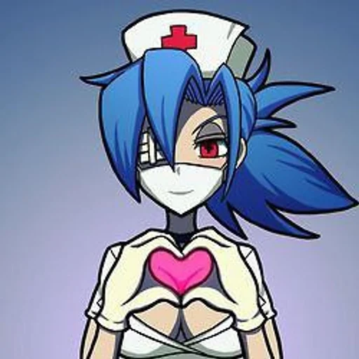 🌟 Стикер «Skullgirls» для Telegram